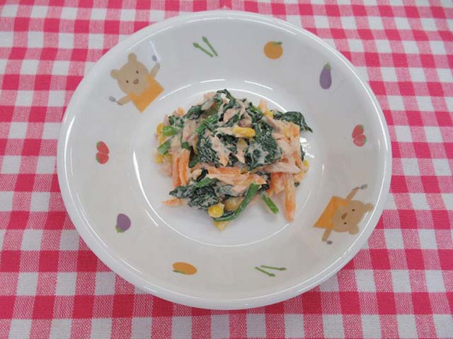 小松菜の和え物