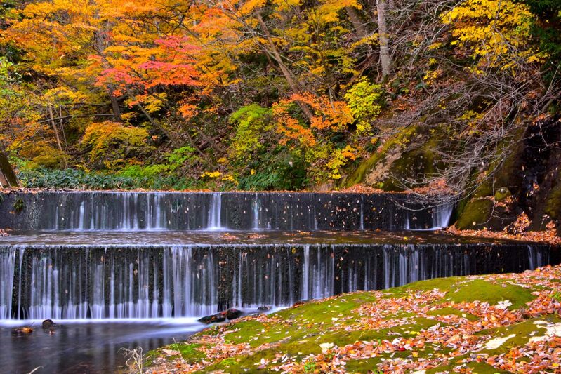 出戸の白糸の滝