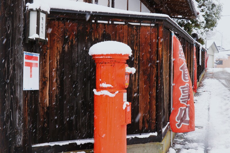 季節　到来　積雪の時