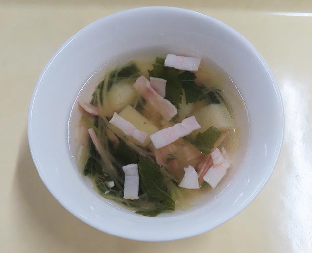 そうめんかぼちゃのスープ