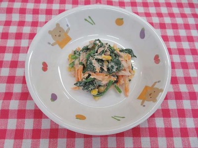 小松菜の和え物