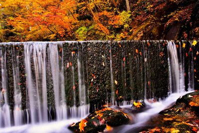 出戸の白糸の滝