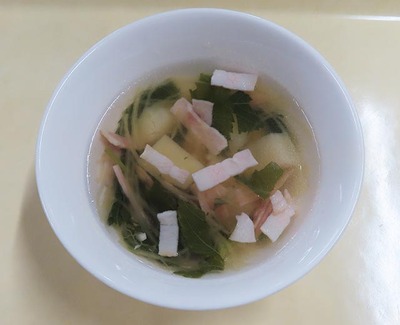 そうめんかぼちゃのスープ